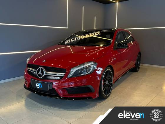 MERCEDES-BENZ A 45 AMG 2.0 16V TURBO GASOLINA 4P AUTOMATIZADO MERCEDES-BENZ A 45 AMG 2.0 16V TURBO GASOLINA 4P AUTOMATIZADO